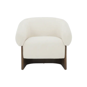 GotShop Cream Lounge Chair